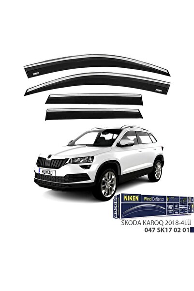 Niken Skoda Karoq Niken Kromlu Cam Rüzgarlığı 4lü Set 2018 ve Üstü