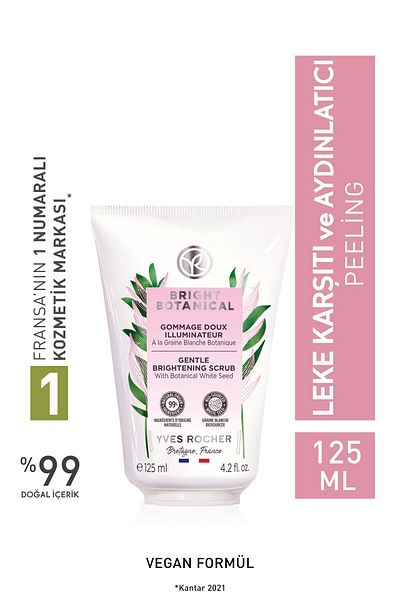 Yves Rocher Bright Botanical Anti-Blemish and Wrinkle Herbal Facial Peeling - 125ml