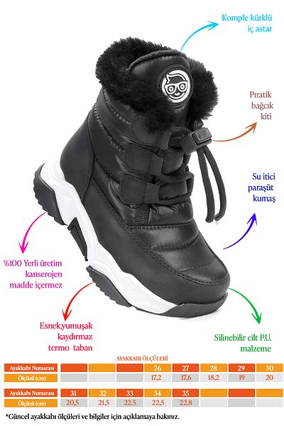 Kiko Kids Alison Lace-Up Boy's Snow Boots