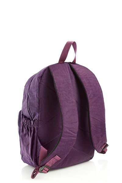 Hedgebag Purple Wrinkled Backpack - 2 Compartments Hb 240-05