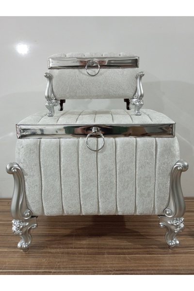 Sonem Çeyiz Çeyiz Sandığı Söz Nişan Bohça Gelin Damat Sandık 2li 0615