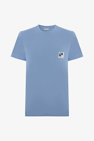 Penti Blue Rooster Mavi Şortlu Pijama Takımı