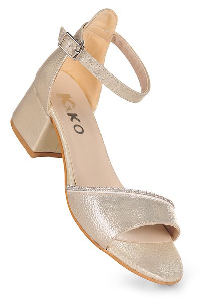 Kiko Kids Pantofi sandale cu toc de 4 cm pentru fete Elos Vakko Daily