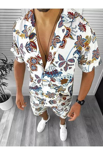 dehaine Men's Summer Set, Shorts and Shirt, 12748