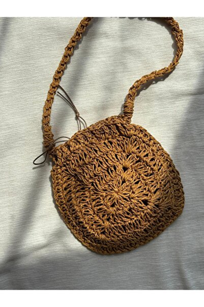 EHF LifeStyle TELEFON ÇANTASI/ HASIR ÇANTA/ OMUZ ÇANTA/EL ÖRGÜSÜ ÇANTA