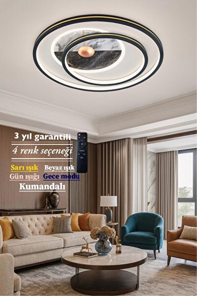 Lucent Avize Yuvarlak Tasarım Ledli