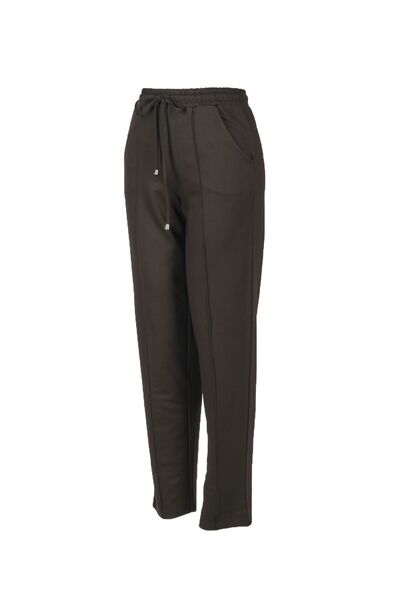 Vedi Жіночі штани з гумкою на талії, чорні 2243412