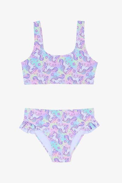 Penti Κοριτσίστικο Sweet Unicorn Halter Πολύχρωμο Σετ μπικίνι