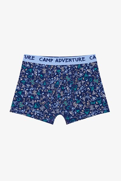 Penti Boy's Camping Multicolored 2-Piece Boxers