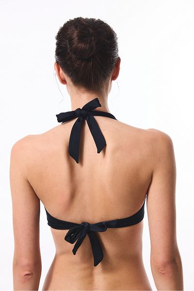 Penti Μαύρο Clean Hot Recovery Halter Neck Top μπικίνι