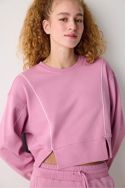 Penti Pink Relaxed Fit Tracksuit Top