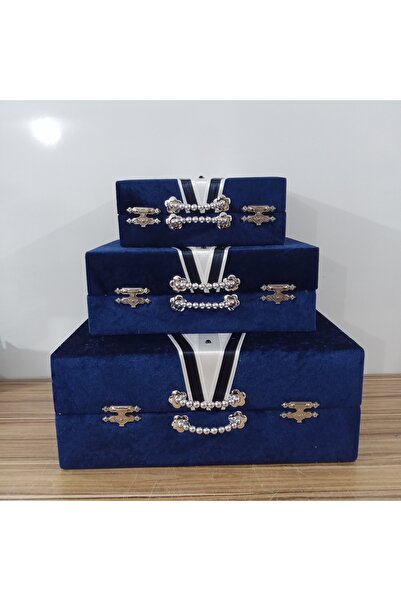 Sonem Çeyiz 3-х секційний скринька для весільного приданого - Придане 0130