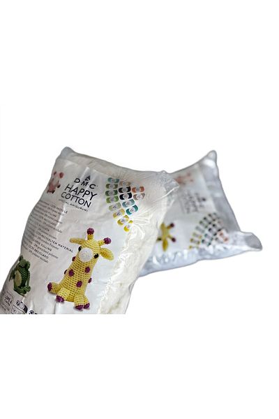 Dmc Happy Cotton DMC plush and amigurumi stuffing, 300g, white
