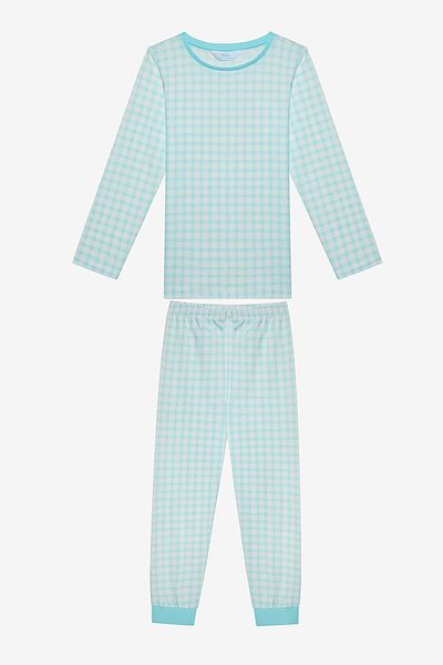 Penti Girl's Bow 2-Piece Multicolor Pajamas Set