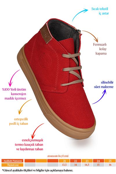 Kiko Kids Homer Zippered Daily Boots for Baby Girl
