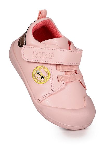 Kiko Kids Smile Velcro First Step Slippers Shoes for Baby Girl