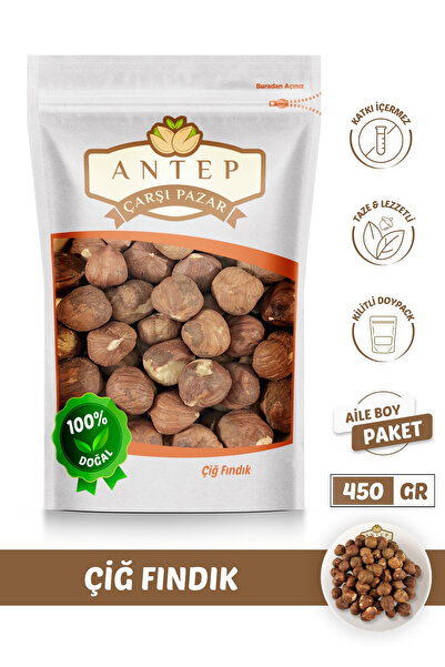 Antep Çarşı Pazar Çiğ Fındık Yeni Mahsul Giresun | 450 Gr.