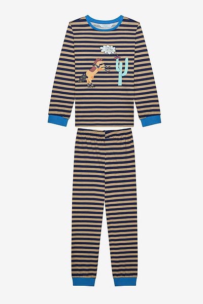 Penti Boy's Horses 2-Piece Multicolor Pajamas Set