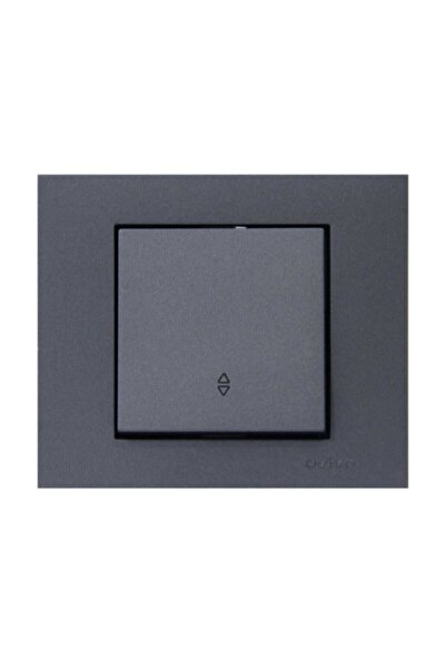 OVİVO Grano Füme Vavien Anahtar + Çerçeve Dahil - 1 Adet