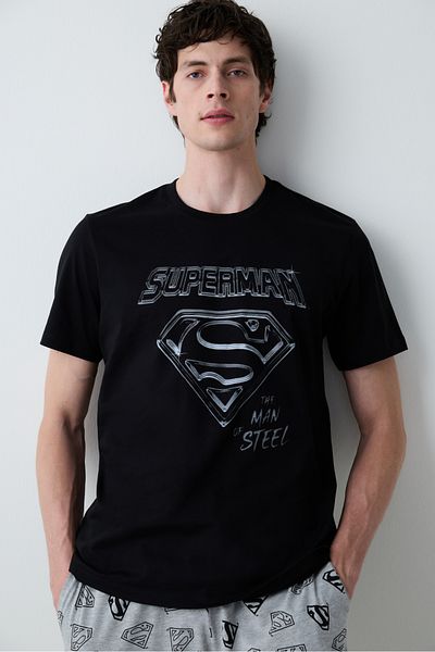 Penti Σετ πιτζάμες παντελονιών Superman πολύχρωμες τσέπες