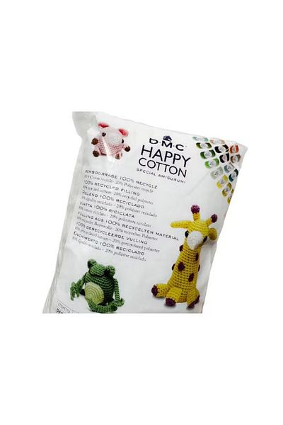 Dmc Happy Cotton DMC plush and amigurumi stuffing, 300g, white