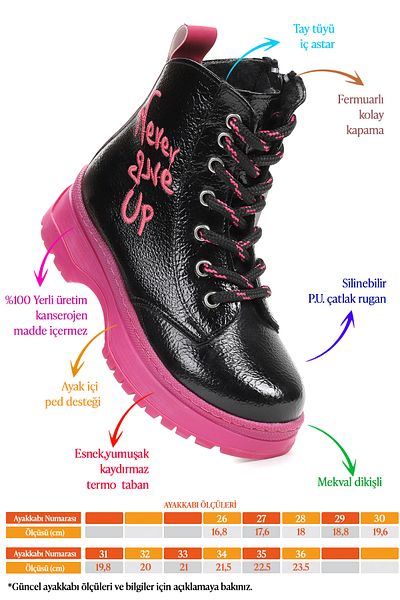 Kiko Kids Ботуши за момиче с термо подметка 610 Спукани