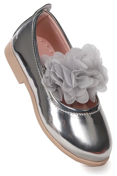 Kiko Kids Flovers Patent Leather Girl's Ballerina Shoes