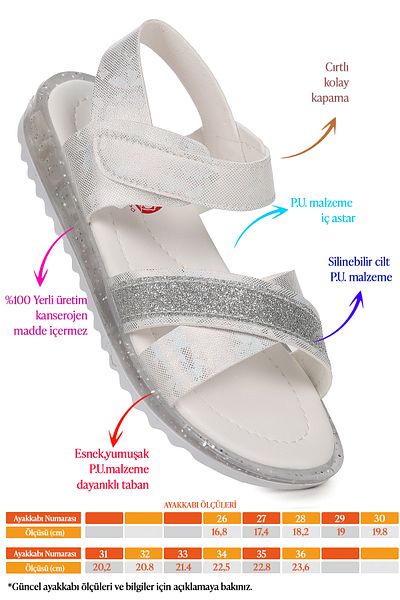 Kiko Kids Sandale pentru fetiță Arz 2349