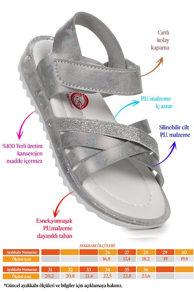 Kiko Kids Sandale pentru fetiță Arz 2346