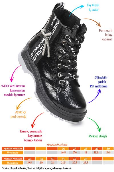 Kiko Kids Thermo Sole Girl's Boots 622 Cracked