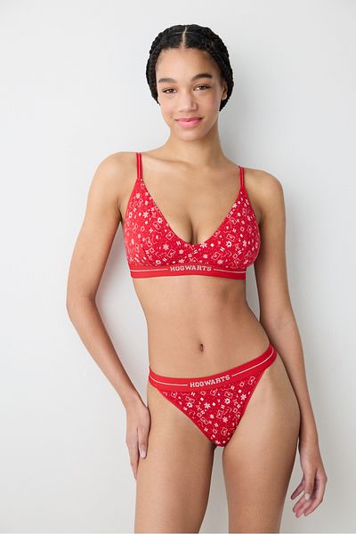Penti Harry Potter Soft Triangle Red Bra