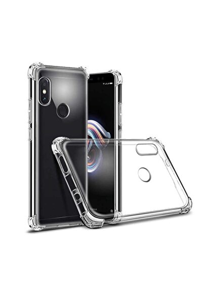 ZM STORE Xiaomi Mi A2 Lite Kılıf Zore Nitro Anti Shock Şeffaf Silikon Kapak