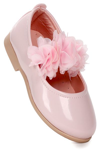 Kiko Kids Flovers Patent Leather Girl's Ballerina Shoes