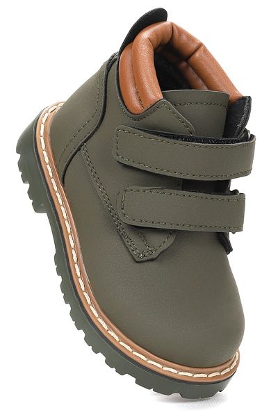 Kiko Kids Velcro Baby Boy Boots Shoes Arz 1118