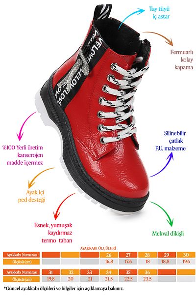 Kiko Kids Thermo Sole Girl's Boots 622 Cracked