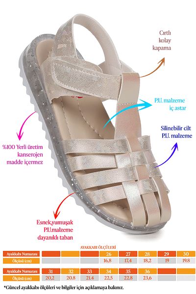 Kiko Kids Dívčí sandály Arz 2348