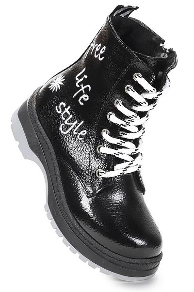 Kiko Kids Thermo Sole Girl's Boots 610-1 Cracked