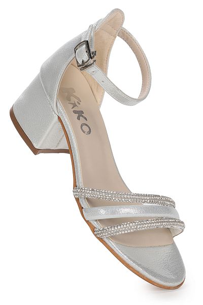 Kiko Kids Helena Vakko Daily Girl's Sandale cu toc de 3 cm Pantofi de seara