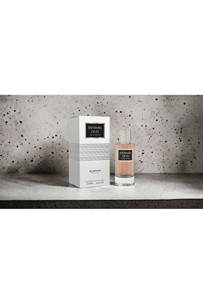 Milestone Esfahan Oud,Unisex fragrance, 85 ml, notes of rose and agarwood, elegant bottle