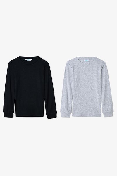 Penti Unisex Long Sleeve 2-pack Multicolored T-shirt
