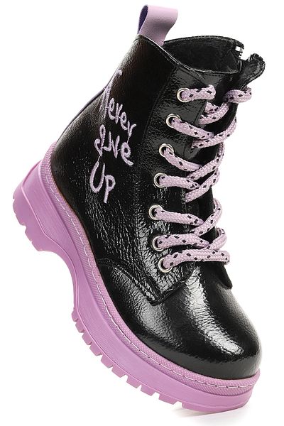 Kiko Kids Thermo Sole Girls Boots 610 Cracked