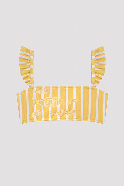 Penti Mehrfarbiges Sommer-Sonnen-Bandeau-Bikini-Set für Mädchen