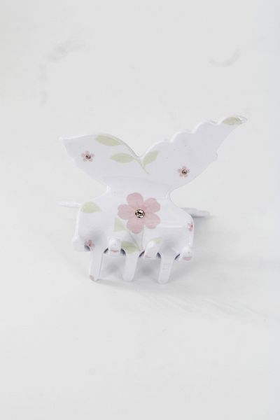 Roberta Lorenz Women's Butterfly Design Bone Material Special Design Hairpin 6 cm