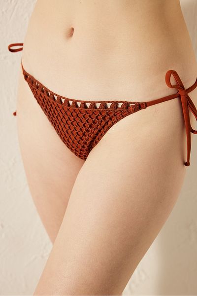 Penti Nour – Bikinihose mit Seilschnürung