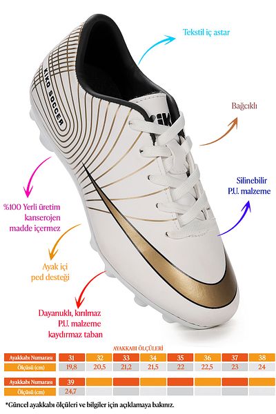 Kiko Kids 130 Football Cleats Boys Football Shoes