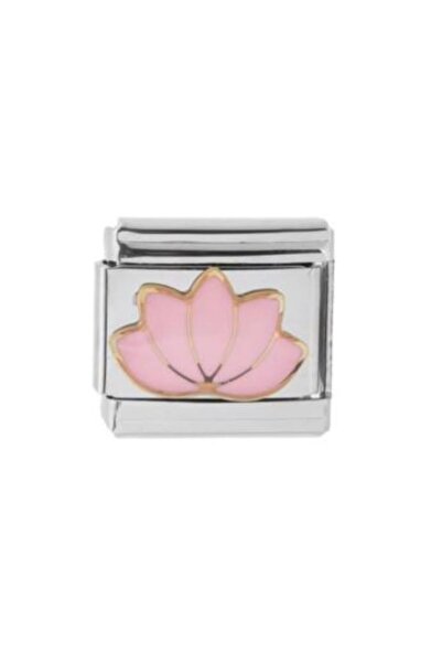 Alyas Aksesuar 316L High Quality Stainless Steel Italian Charm Bracelet-Pink ...