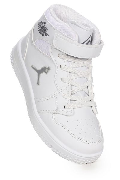 Kiko Kids Pantofi sport pentru baschet Haykat Velcro pentru băieți/fete