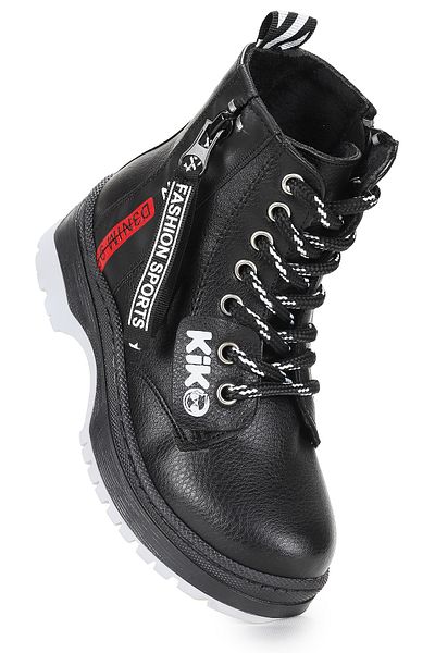 Kiko Kids Κοριτσίστικες μπότες Thermo Sole με φερμουάρ 623 Skin