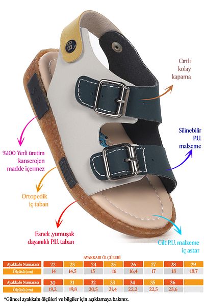 Kiko Kids Sandale Băieți Şb 2330-39