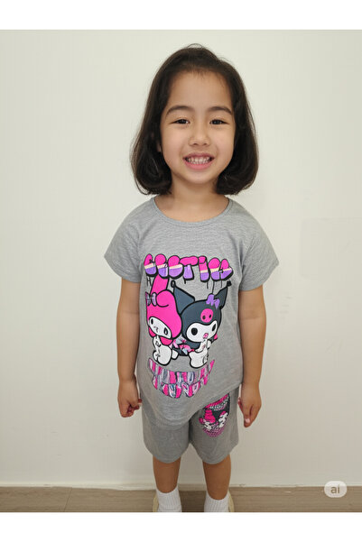 Neefy 2025 Summer New Season 1 Set 2 Pieces Printed First Quality Combed Cotton Set